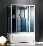 Cabin tắm độc đáo với bồn tắm Combo Với cửa trượt
