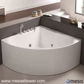 Mềm mại Acrylic Corner Ngành Thiết kế đơn giản Thiết kế nóng Sale Tub Whirlpool Massage Bồn tắm Phòng tắm với Giá rẻ