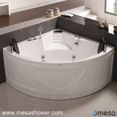 2017 Bồn tắm đứng sang trọng Corner Sector Seat Luxury bồn tắm Acylic với bồn tắm với giá rẻ