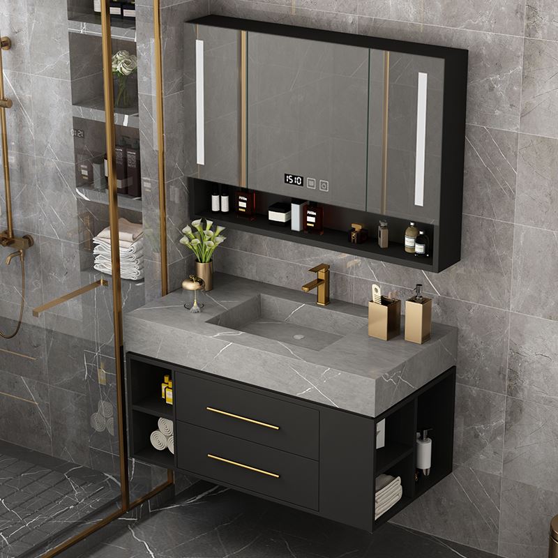 Bàn trang điểm phòng tắm gỗ tự nhiên